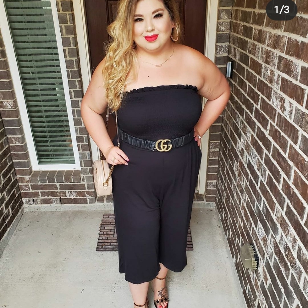 Black jumpsuit